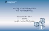 Building Automation Systems from Internet of Thingsltu.diva-portal.org › smash › get › diva2:1004934 › FULLTEXT01.pdf · Building Automation Systems from Internet of Things
