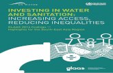 INVESTING IN WATER AND SANITATION: INCREASING ACCESS ... · Sustainable Development Goal 6 aims to “Ensure availability and sustainable management of water and sanitation for all”
