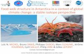 Food web structure in Antarctica in a context of global climate … › bitstream › 2268 › 231972 › 1 › Antarctic... · 2019-01-21 · Food web structure in Antarctica in