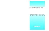 CX-PROFIBUS Operation Manual - MIEL · PROFIBUS DP and PROFIBUS DP-V1 Master units. or more information on the CS1/CJ1W-PRM21 Master unit, refer to the CS1/CJ1W-PRM21 PROFIBUS Master