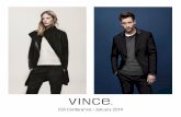 looking statements by words such as “anticipate,”s1.q4cdn.com › 115689351 › files › doc_presentations › Vince_ICR...eCommerce Website • Launched in 2008 • Primarily