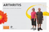 ARTHRITIS NZ Exercise Book Nov 2011 FINAL (WEB) · ARTHRITIS: Exercises to keep you moving If you have arthritis, the thought of starting an exercise programme while experiencing