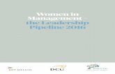 Women in Management – the Leadership Pipeline 2016 · Management – the Leadership Pipeline 2016 T5189_Women in Management survey 2016_v2.indd 1 20/01/2017 15:13 . WOMEN IN MANAGEMENT: