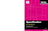Certi cate Award Speci cation BUSINESS Speci cation · Introduction Sample assessment materials (SAMs) provide learners and centres with specimen questions and mark schemes. These