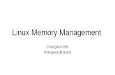 Linux Memory Management - Virginia Techchangwoo/ECE-LKP-2019F/l/... · 2019-11-04 · Linux Memory Management Changwoo Min changwoo@vt.edu. Today: Memory Management •Pages and zones