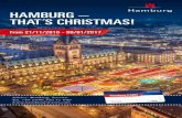 Christmas events and tips HAMBURG … · The colourful and Scandi-navian-looking Christmas market along the Mercado shopping centre invites you to go shopping and take a pleasant