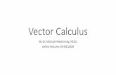 Vector Calculus - mmedvin.math.ncsu.edu•Recall: Fundamental Theorem of Calculus (FTC) •Definition: A vector field F is called a conservative vector field if there exist a potential,