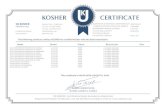 JUCOFER are certified Kosher with the listed restrictionsjucofer.com.ar/wp-content/uploads/2019/08/KosherCertification.pdf · The following products sold by JUCOFER are certified