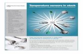 Temperature sensors in stock - Start - Pentronic · Temperature sensors in stock Pt100 • Thermocouples • Cables • Connectors • Process connections. 2 46 490 25 85 00 Construction