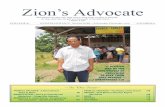 Zion’s Advocate - cocsermons.netZion's Advocate NOVEMBER/DECEMBER-99-A Short Sermon The following is a reprint of an article published in the ZION’S ADVOCATE,Volume3,Number10,