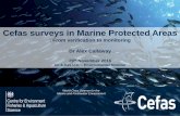 Cefas surveys in Marine Protected Areas - Oil & Gas UKoilandgasuk.co.uk/wp-content/uploads/2016/06/Alex-Callaway.pdf · Cefas surveys in Marine Protected Areas: From verification