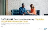 SAP S/4HANA Transformation Journey: The Value …...PUBLIC Jeff Anders, Senior Director of Cloud Architecture & Advisory for SAP HANA Enterprise Cloud April 16, 2020 SAP S/4HANA Transformation