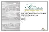 DISTRICTWIDE EDUCATIONAL SPACE STANDARDS …...2015 Educational Space Standards Process & Timeline Administrative Staff Presentation EVENT DATE Teacher Interviews: Session 1 June 8-10,