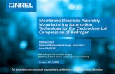 Membrane Electrode Assembly Manufacturing Automation ... · Approach •Approach – Project will leverage NREL in -line MEA inspection and electrode scaling capabilities and expertise