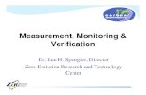 Measurement, Monitoring & Verification€¦ · Measurement, Monitoring & Verification Dr. Lee H. Spangler, Director Zero Emission Research and Technology Center. The Need for MMV