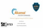 Passive Fingerprinting of HTTP/2 Clients · ©2015 AKAMAI| FASTER FORWARDTM HTTP/2 –101 -Overview •Stream-bidirectional flow of frames within an established connection-Assigned
