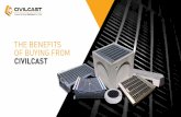 THE BENEFITS OF BUYING FROM CIVILCAST › assets › company-profile...COMPANY VALUES Civilcast is committed to maintaining its quality of products and services by implementing a Quality