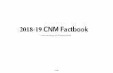 2018-19 CNM Factbook · 2020-04-17 · About CNM Central New Mexico Community College (CNM) has come a long way since opening as Albuquerque Technical Vocational Institute (TVI) in