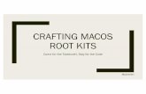 Crafting macOS Root Kits - ZdziarskiTypes of Root Kits: UserlandKit – Consist of userlandprograms (daemons, agents, startup programs) – Typically trojanizedbinaries replacing otherwise
