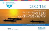 CLEAN WATER AND SANITATION 2018 … · WATER MANAGEMENT AND THE 2030 AGENDA 5 1.1 The 2030 vision for water 6 1.2 IWRM for sustainable management of water resources 7 1.3 Report overview