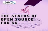 The Status of Open Source for 5G - 5G Americas · development and deployment of software, while keeping up with the stringent service performance ... which is how decisions are made