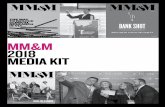 MM&M 2018 MEDIA KIT...2018 MEDIA KIT THE MM&M BRAND As the media brand of record for pharma and healthcare marketing, MM&M delivers the most balanced, informative, and relevant coverage