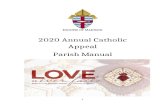 madisondiocese.org prep …  · Web view2020 Annual Catholic Appeal. Parish Manual. Annual Catholic Appeal. 2020 Prayer. Love is patient, love is kind. It is not jealous, love is