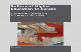 Reform of Higher Education in Europe Reform of Higher€¦ · JÜRGEN ENDERS, HARRY DE BOER, JON FILE, BEN JONGBLOED AND DON WESTERHEIJDEN 1. REFORM OF HIGHER EDUCATION IN EUROPE