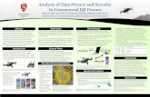 Analysis of Data Privacy and Security In Commercial DJI Drones · 2019-07-19 · DJI GO 4 app. Data was captured using a packet capture app. • Decompiled DJI GO 4 app to understand