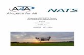 Airspace4All /NATS Drone Infringement Safeguarding€¦ · awareness to the drone operator of the position of GA aircraft equipped with ADS Out. This is encouraging, as drone manufacturer