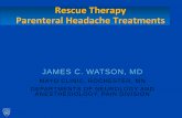 Rescue Therapy Parenteral Headache Treatments · The acute treatment of migraine in adults: The American Headache Society evidence assessment of migraine pharmacotherapies. Headache