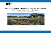Moreland Urban Heat Island Effect Action Plan · Reducing and responding to the Urban Heat Island (UHIE) a phenomenon where the urban area is – considerably warmer compared to surrounding