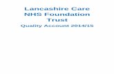 Lancashire Care NHS Foundation Trust...The Morecambe Bay Investigation was established by the Secretary of State for Health in September 2013 following concerns over serious incidents