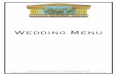 Wedding Menu - Capitol BanquetBanquet Menu Selections  • info@capitolbanquet.com 6435 Dixie Road Mississauga, On, L5T 1X4 • Tel 905 670 0635 • Cell 416 797 7127