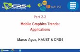 Mobile Graphics Trends: Applications Marco Agus, …...Low delay streaming of computer graphics (ICIP 2008) Gobbetti et al. Adaptive Quad Patches: an Adaptive Regular Structure for