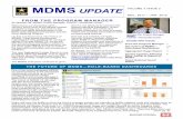 MDMS UPDATE - U.S. Army Engineering and Support Center › Portals › 65 › docs › PAO...January 2018 issue of the MDMS Update, designed to keep you informed on the growth and