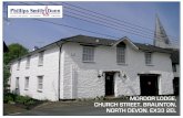 MORDOR LODGE, CHURCH STREET, BRAUNTON,media.rightmove.co.uk/18k/17868/17868_413870A... · Mordor Lodge is situated on the edge of the historic church yard at the lower end of church