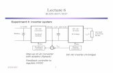 Lecture 6 - ecee.colorado.eduecee.colorado.edu/~ecen4517/materials/Lecture6.pdf · Lecture 6 ECEN 4517/5517 Step-up dc-dc converter with isolation (ﬂyback) Feedback controller to
