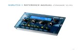 SHRUTHI-1 REFERENCE MANUAL (FIRMWARE V0.95) › wa_files › shruthi1_manual-ref.pdf · Shruthi-1’s internal sequencer, backup data, or for polychaining units. • 4: Line-level,