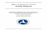 Office of Inspector General Audit Report ADS... · 9/5/2017  · Office of Inspector General Audit Report GREATER ADHERENCE TO ADS-B CONTRACT ... reports from the contractor on only