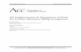 405 Implementation & Management of Fixed Fee & Other ... Study: Cisco/Morgan Lewis Fixed Fee Arrangement – The RFP Process RFP requested bids on a fixed fee basis for: All commercial