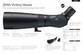 VICTORY ZEISS Victory Harpia · Harpia Stay-On case The Stay-On case for the Victory Harpia was designed for reliable protection, optimum carrying comfort and, above all, quick operational