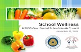 School Wellness - isitesoftware.comdistrict.schoolnutritionandfitness.com... · • Teachers/Staff model healthy behaviors • Parent/volunteer group at schools promote health and