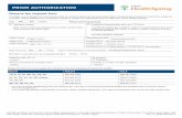 PRIOR AUTHORIZATION - Cigna...PRIOR AUTHORIZATION Generic fax request form Providers: you must get Prior Authorization (PA) for services before service is provided. PA is not guarantee