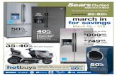 water off march in for savings · hotbuys 80% off *Savings off regular retail price. Excludes Fisher & Paykel, DCS, Elba, special purchases, Great Values and accessories. Intermediate