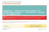 Higher Apprenticeship in Management - Instructus Skills · The Level 4 Higher Apprenticeship in Management and the Level 5 Higher Apprenticeship in Leadership & Management have been