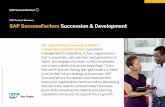 SAP SuccessFactors Succession & Developmentexaservone.com/wp-content/uploads/2017/08/succession-development.… · The Succession Org Chart gives quick visibility into your talent