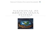 National P2 Results Data System - files.ctctcdn.comfiles.ctctcdn.com/1d74ff7f001/8cc29cb9-cec4-4e95-aff0-08c1eee8d… · The National P2 Results Data System does not capture all of