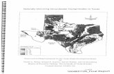Naturally Occurring Groundwater Contamination in Texas · 2012-01-23 · Naturally Occurring Groundwater Contamination in Texas Final Contract Report prepared for the Texas Water