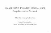 Deep-Q: Traffic-driven QoS Inference using Deep Generative ... · Deep-Q: Traffic-driven QoS Inference using Deep Generative Network Shihan Xiao, Dongdong He, Zhibo Gong Network Technology